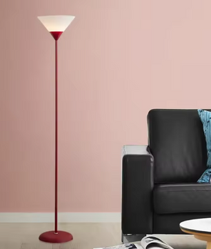 Creatieve LED Vloerlamp – Zwart/Wit Lamphuis, Modern & Decoratief
