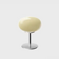 Lollipop Tafellamp – Retro Crème Glazen Lamp met Aanraaksensor & Oplaadbare Batterij