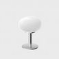 Lollipop Tafellamp – Retro Crème Glazen Lamp met Aanraaksensor & Oplaadbare Batterij