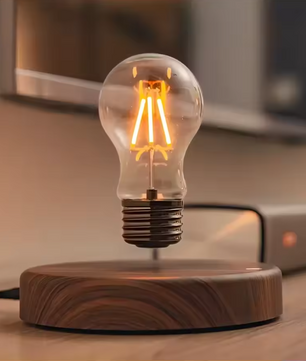 Magnetische Levitatie Tafellamp – Drijvende Glazen LED Lamp met Touch Control, 3 Lichtkleuren