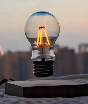 Magnetische Levitatie Tafellamp – Drijvende Glazen LED Lamp met Touch Control, 3 Lichtkleuren