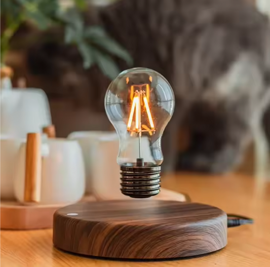 Magnetische Levitatie Tafellamp – Drijvende Glazen LED Lamp met Touch Control, 3 Lichtkleuren