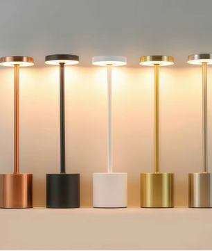 Set van 2 LED Tafellampen – Oplaadbaar, Touch Control & Dimbaar Nachtlampje