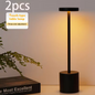 Set van 2 LED Tafellampen – Oplaadbaar, Touch Control & Dimbaar Nachtlampje