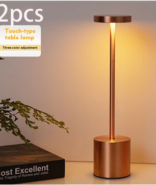 Set van 2 LED Tafellampen – Oplaadbaar, Touch Control & Dimbaar Nachtlampje