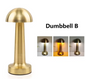 Oplaadbare LED Tafellamp – Touch Bediening & Retro Design, Dimbaar