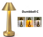 Oplaadbare LED Tafellamp – Touch Bediening & Retro Design, Dimbaar