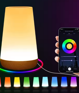 Slim WiFi Nachtlampje – Dimbaar & Meerkleurig, Werkt met Alexa & Google Home
