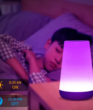 Slim WiFi Nachtlampje – Dimbaar & Meerkleurig, Werkt met Alexa & Google Home