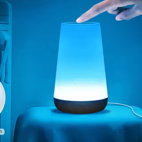 Slim WiFi Nachtlampje – Dimbaar & Meerkleurig, Werkt met Alexa & Google Home