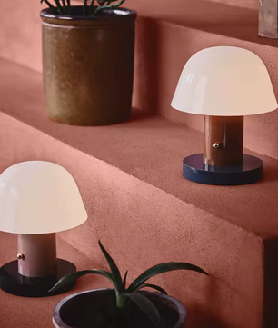 Paddenstoel Tafellamp – Oplaadbaar LED Nachtlampje met Touch & Dimbaar Licht
