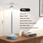 Draadloze LED Tafellamp – Oplaadbaar & Dimbaar, Modern Design