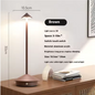 Draadloze LED Tafellamp – Oplaadbaar & Dimbaar, Modern Design