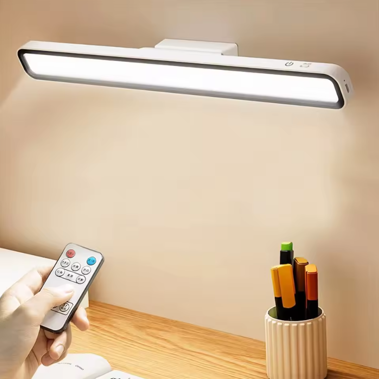 LED Bureaulamp – USB Oplaadbaar, Traploos Dimbaar & Magnetisch Ontwerp