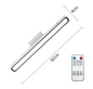 LED Bureaulamp – USB Oplaadbaar, Traploos Dimbaar & Magnetisch Ontwerp
