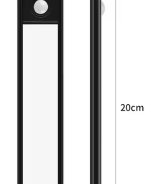 LED Kastlamp met Bewegingssensor – USB Oplaadbaar & Dimbaar, 20–60 cm