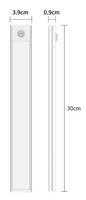 LED Kastlamp met Bewegingssensor – USB Oplaadbaar & Dimbaar, 20–60 cm