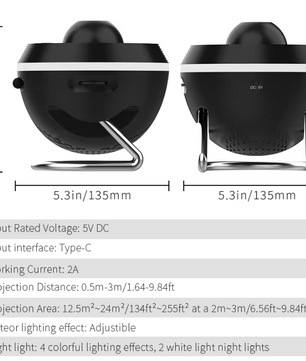 Galaxy Projector 13-in-1 – Sterrenhemel Nachtlamp & Planetarium Projector