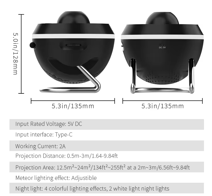 Galaxy Projector 13-in-1 – Sterrenhemel Nachtlamp & Planetarium Projector