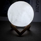 Maanlamp 8 cm – LED Nachtlamp met Standaard voor Slaapkamer & Decoratie