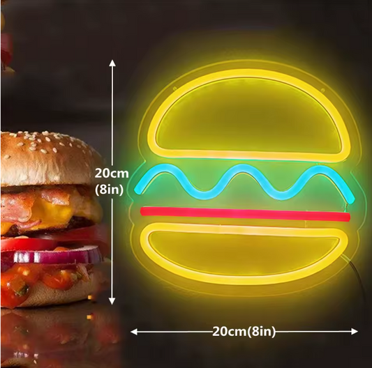 LED Neon Wandlamp – Gaming Nachtlamp USB Mood Light voor Slaapkamer & Game Room