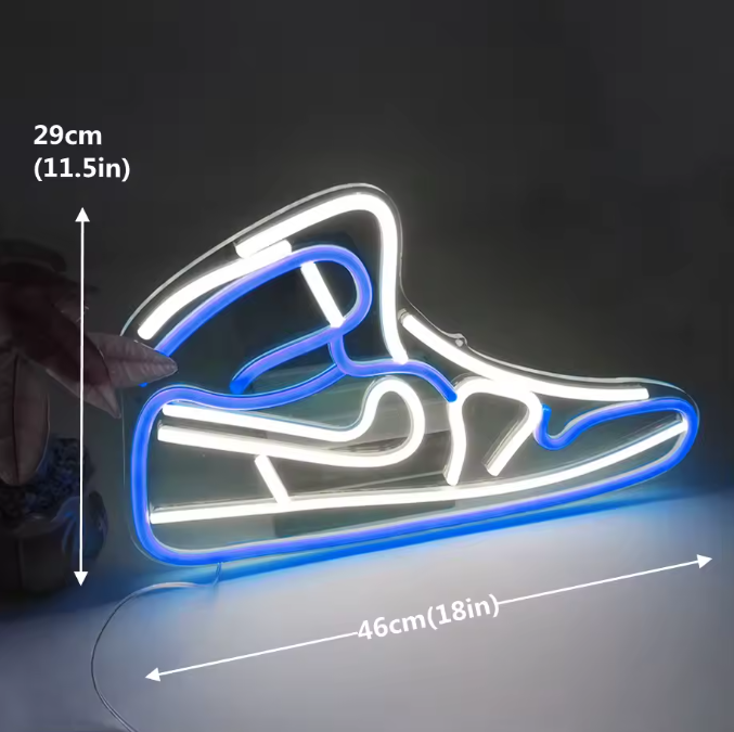LED Neon Wandlamp – Gaming Nachtlamp USB Mood Light voor Slaapkamer & Game Room