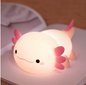 Schattig Eend & Capibara Nachtlampje – Siliconen Kinderlamp Oplaadbaar met Touchbediening