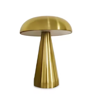 Retro Paddestoel Tafellamp – LED Bedlampje Oplaadbaar met Touch Dimbaar
