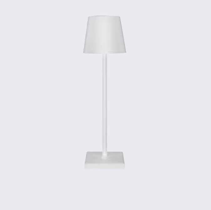 Retro Metalen Tafellamp – LED Nachtlamp Oplaadbaar met Touchbediening