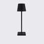 Retro Metalen Tafellamp – LED Nachtlamp Oplaadbaar met Touchbediening