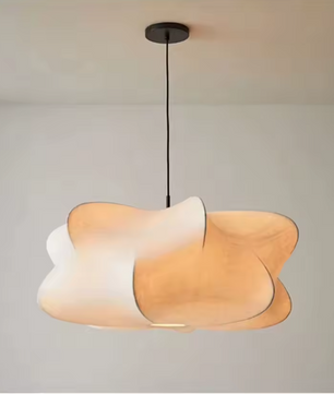 Wabi Sabi Hanglamp – Zijde Plafondlamp voor Woonkamer, Bar & Salon