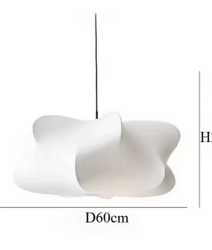 Wabi Sabi Hanglamp – Zijde Plafondlamp voor Woonkamer, Bar & Salon