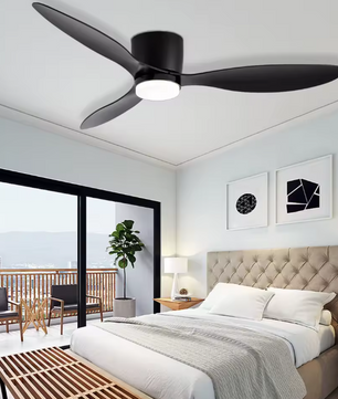 Minimalistische Plafondventilator met LED – Modern Scandinavisch Design