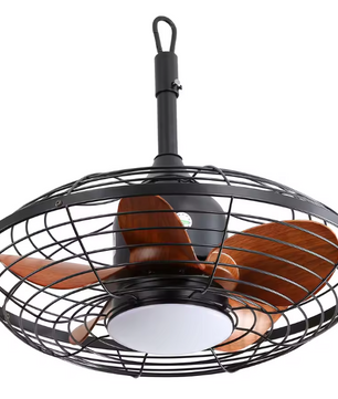 Moderne LED Plafondventilator – 50 cm Dimbaar Licht & 6 Snelheden met Afstandsbediening