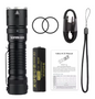 Krachtige LED Zaklamp – 5200 Lumen, USB-C Oplaadbaar & IP68 Waterdicht