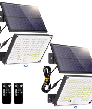 LED Buitenlamp op Zonne-energie – Bewegingssensor & 3 Verlichtingsmodi, Waterdicht IP65