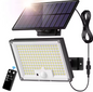LED Buitenlamp op Zonne-energie – Bewegingssensor & 3 Verlichtingsmodi, Waterdicht IP65
