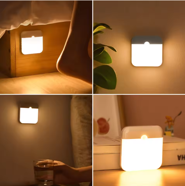 Draadloos LED Nachtlampje met Bewegingssensor – Oplaadbaar & Magnetisch
