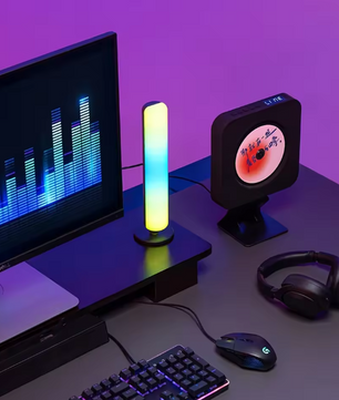 RGB Muziek Ritme Lichtbalk – USB Oplaadbaar & Draagbaar