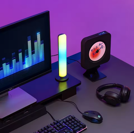RGB Muziek Ritme Lichtbalk – USB Oplaadbaar & Draagbaar