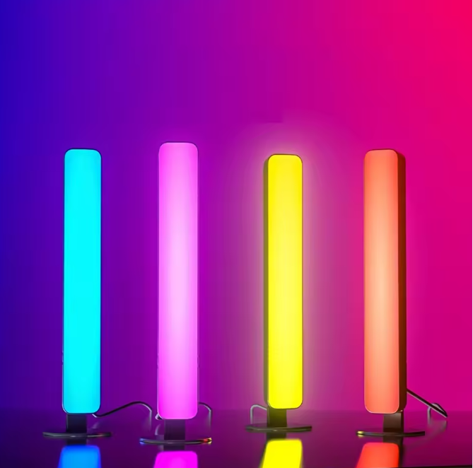 RGB Muziek Ritme Lichtbalk – USB Oplaadbaar & Draagbaar