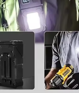 Mini USB Oplaadbare LED Zaklamp – Magnetisch, 180° Draaibaar & Multifunctioneel