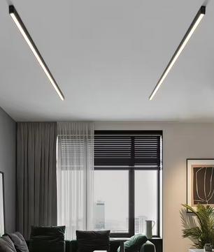 LED Lineaire Plafondlamp – 53 cm Aluminium Opbouwlamp, Hoge CRI, 18W
