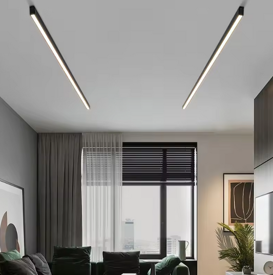 LED Lineaire Plafondlamp – 53 cm Aluminium Opbouwlamp, Hoge CRI, 18W