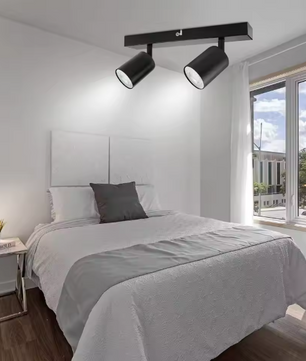 2-lichts GU10 Plafondspot – Moderne Opbouwlamp voor Woonkamer, Slaapkamer & Keuken