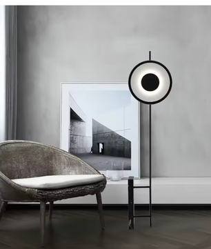 Nordic Design Vloerlamp – Moderne Staande Lamp met Marmeren Voet
