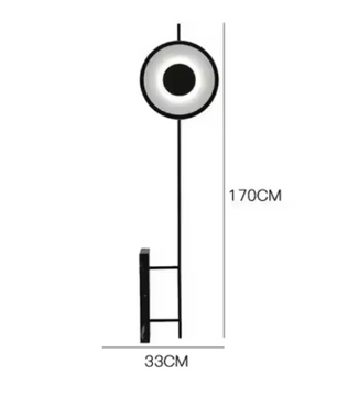 Nordic Design Vloerlamp – Moderne Staande Lamp met Marmeren Voet
