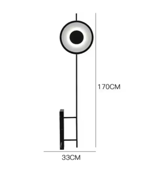 Nordic Design Vloerlamp – Moderne Staande Lamp met Marmeren Voet