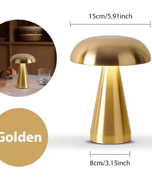 LED Tafellamp met Touch Control – Draadloos & Oplaadbaar Nachtlampje