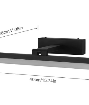 LED Badkamerspiegel Verlichting – 9W, 6000K Koel Wit, IP44 Waterdicht